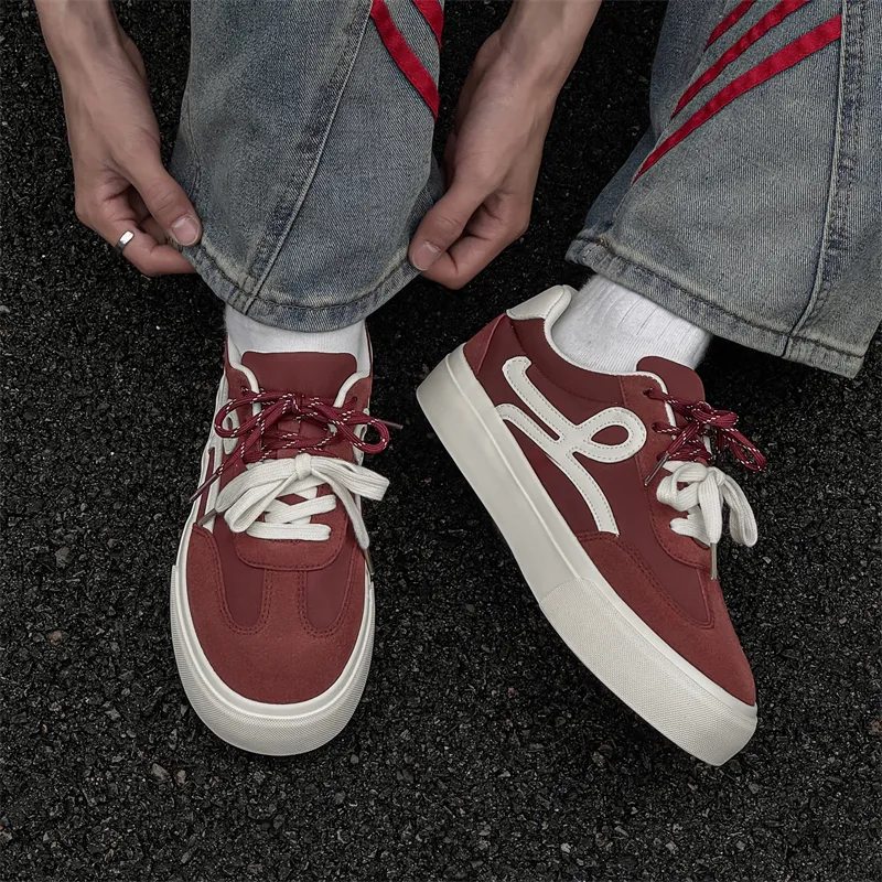 PLAY COBBLER Low Top Skateboard Shoes Men's-6