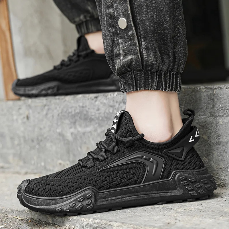 PLAY COBBLER Slip-Resistant Breathable Low-Top Casual Shoes Men's-4