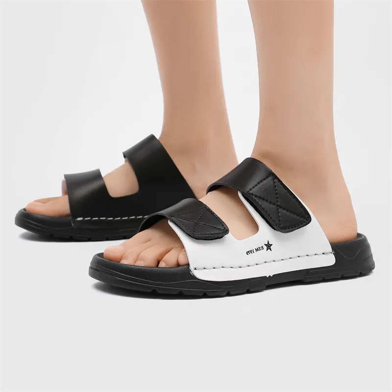PLAY COBBLER Rubber Sole Slip Resistant Slide Slippers Men's-1