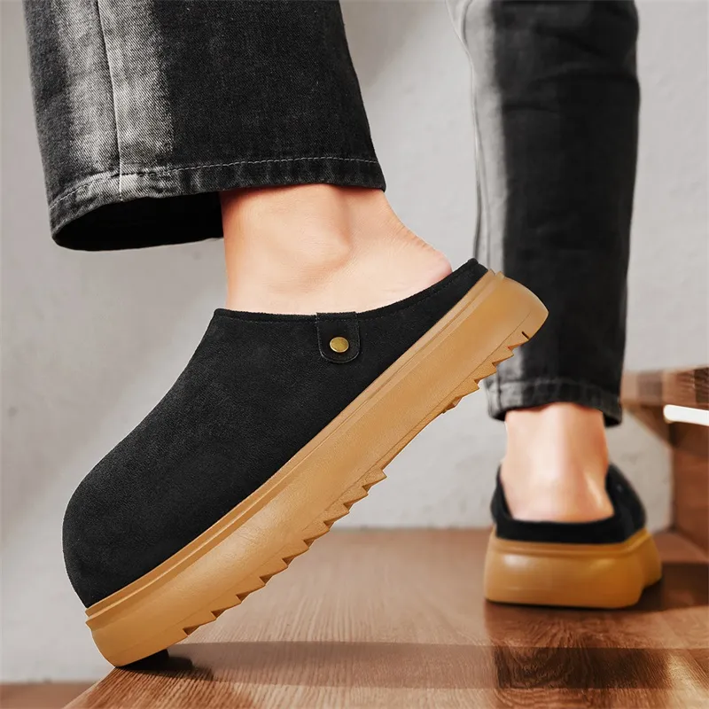 PLAY COBBLER Slip Resistant Closed Toe Slippers Men's-12