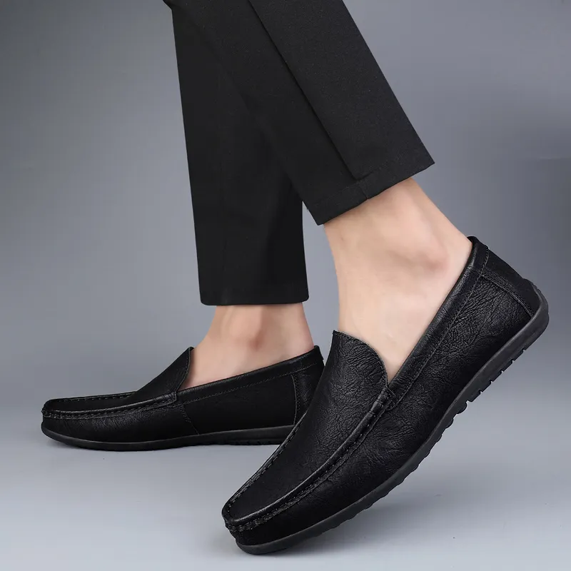 PLAY COBBLER Loafers Men Black/Brown/Gray-4