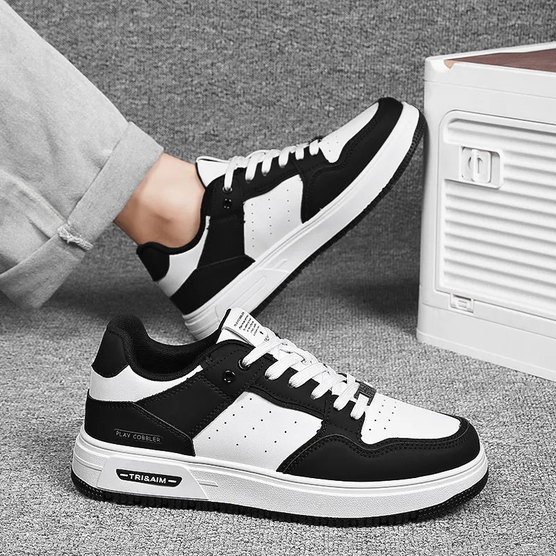 PLAY COBBLER Warm Slip-Resistant Cushioning Low-Top Skateboard Shoes Unisex-2