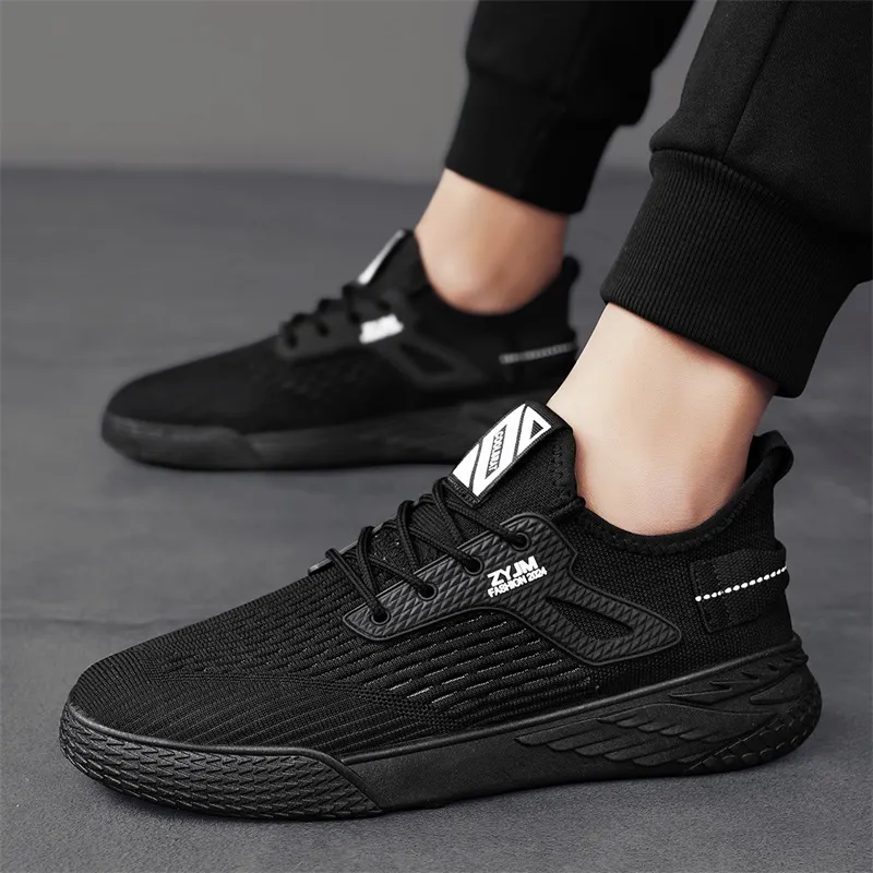 PLAY COBBLER Slip-Resistant Quick-Drying Breathable Low-Top Casual Shoes Men's-1
