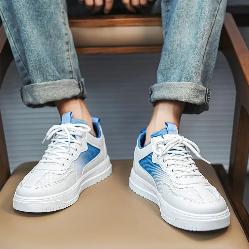 PLAY COBBLER Slip-Resistant Water-Resistant And Wear-Resistant Low-Top Skateboard Shoes Men's-9