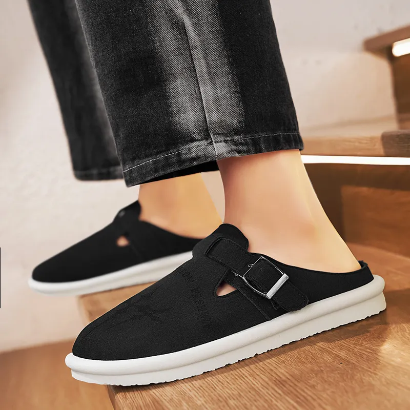 PLAY COBBLER Abrasion Resistant Quick Dry Closed Toe Slippers Men's-10