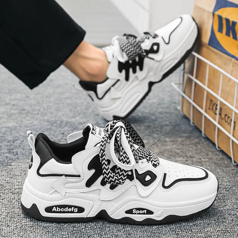 PLAY COBBLER Low-Top Skateboard Shoes Men's-8