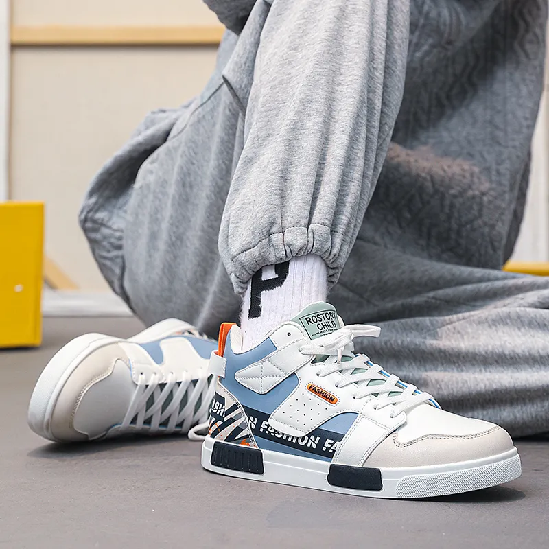 PLAY COBBLER High-Top Skateboard Shoes Unisex-6
