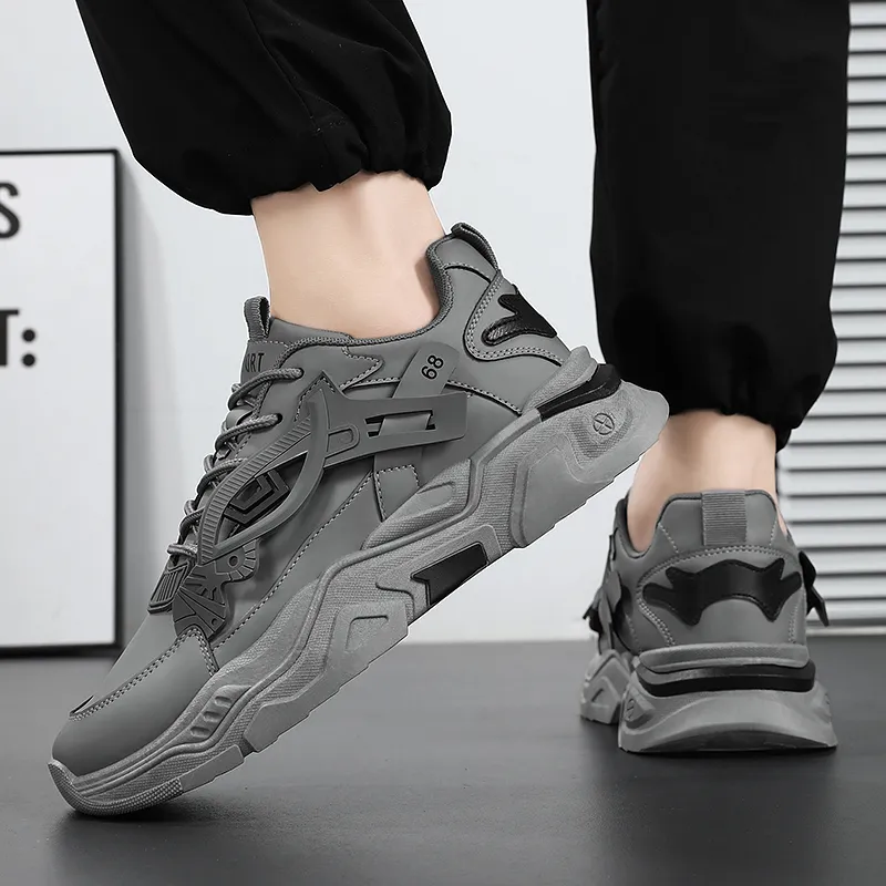 PLAY COBBLER Breathable Low Top Chunky Sneakers Men's-9