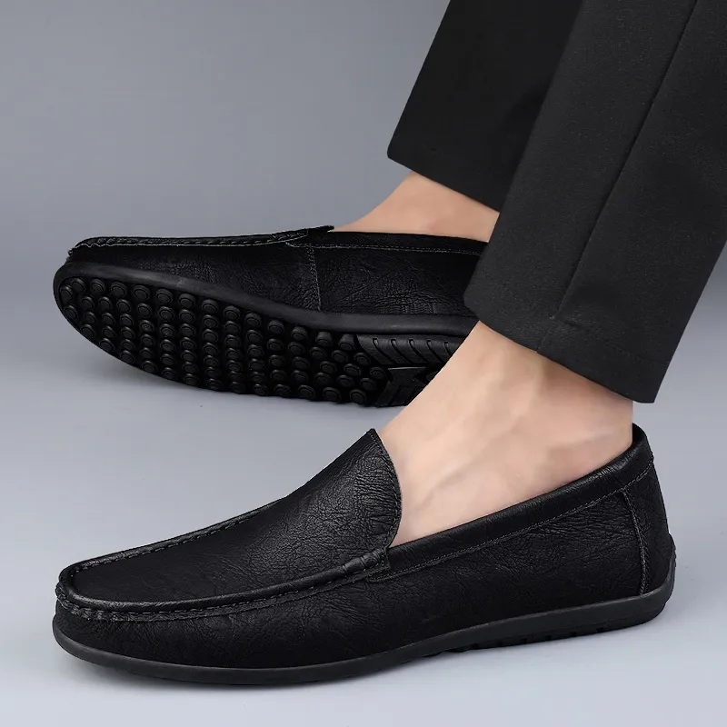 PLAY COBBLER Loafers Men Black/Brown/Gray-1