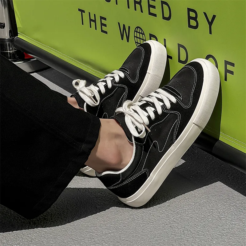 PLAY COBBLER Low Top Skateboard Shoes Men's-8