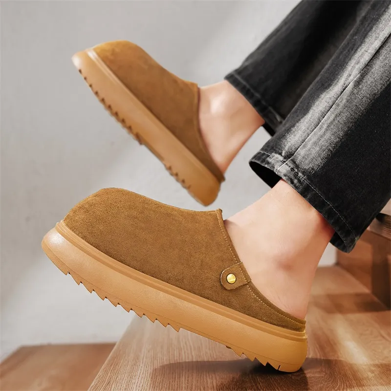 PLAY COBBLER Slip Resistant Closed Toe Slippers Men's-3
