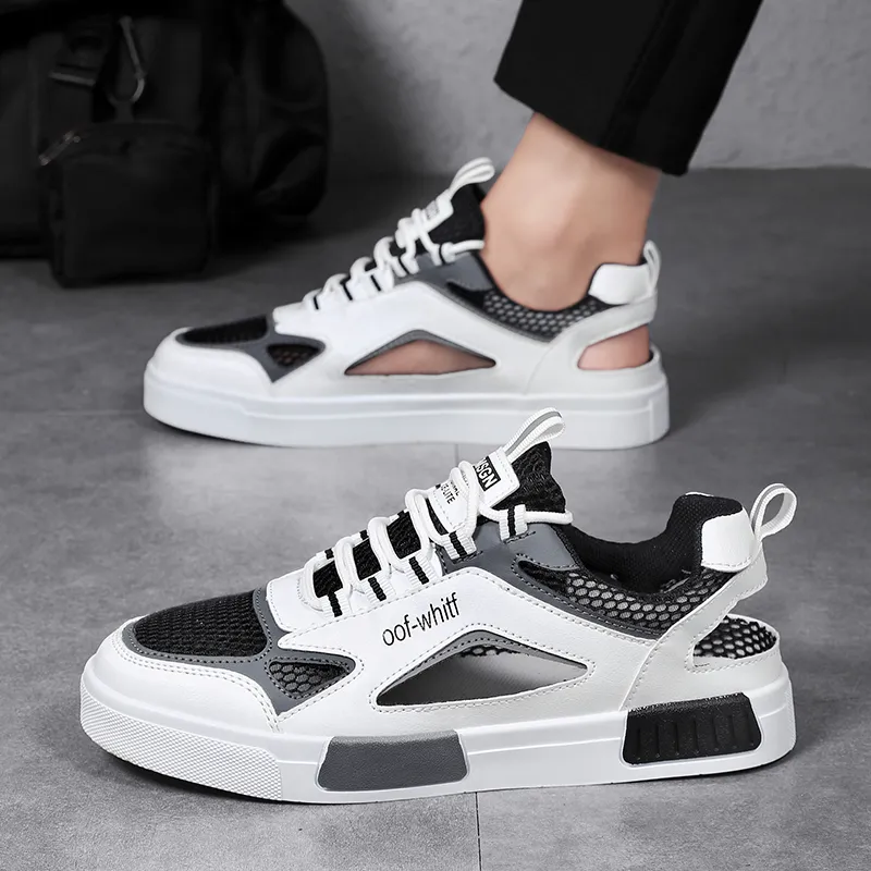 PLAY COBBLER Anti-Slip Wear-Resistant Low-Top Skateboard Shoes Men's-8