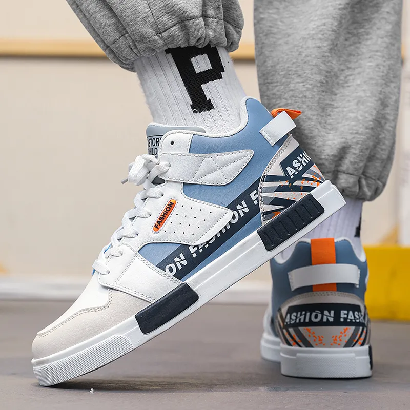 PLAY COBBLER High-Top Skateboard Shoes Unisex-5