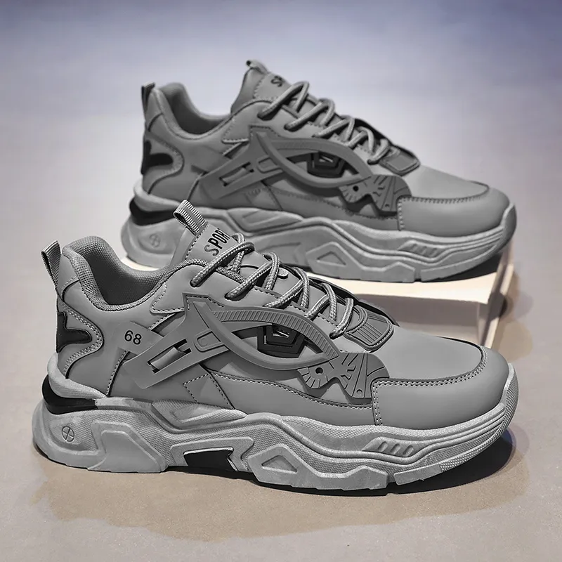 PLAY COBBLER Breathable Low Top Chunky Sneakers Men's-6