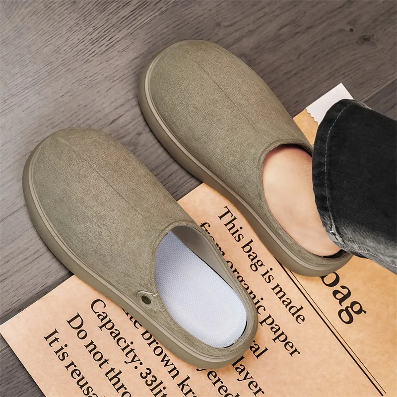 PLAY COBBLER Slip Resistant Closed Toe Slippers Men's-8