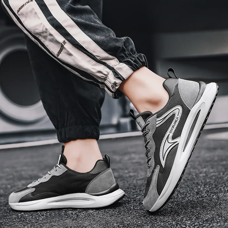 PLAY COBBLER Anti-Slip And Wear-Resistant Breathable Low-Top Casual Shoes Men's-5