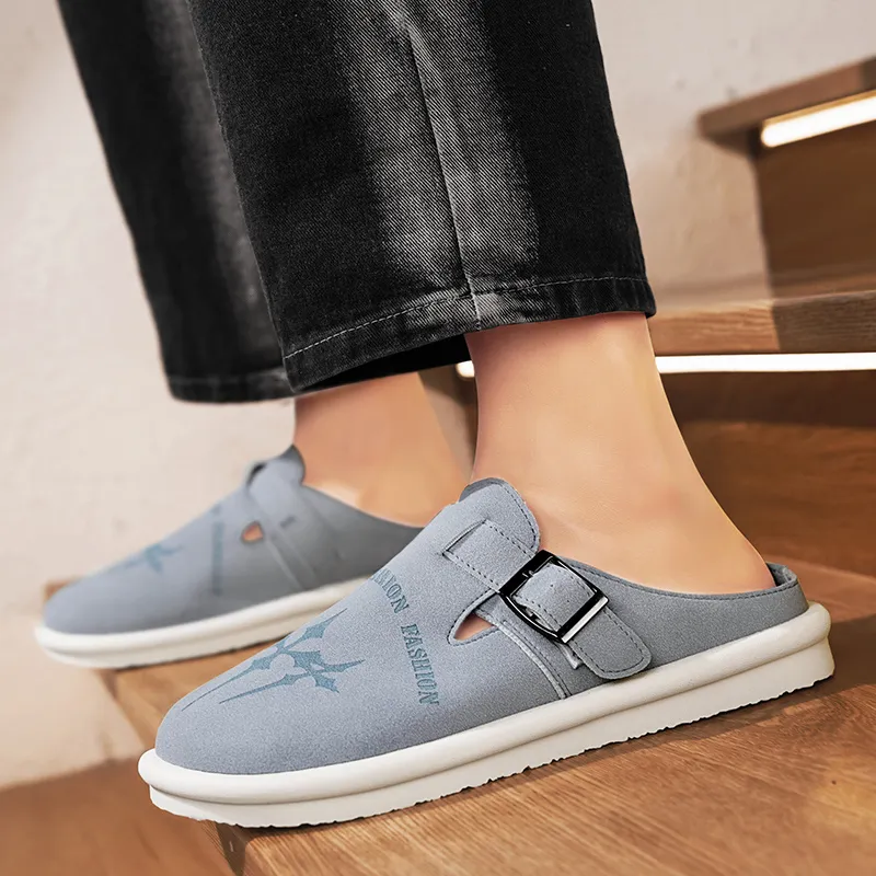 PLAY COBBLER Abrasion Resistant Quick Dry Closed Toe Slippers Men's-6