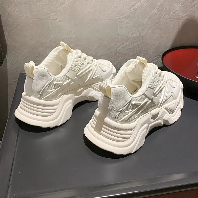 PLAY COBBLER Anti-Slip And Wear-Resistant Breathable Low-Top Chunky Sneakers Unisex-2