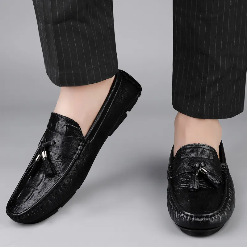 PLAY COBBLER Loafers Unisex Black/White-7