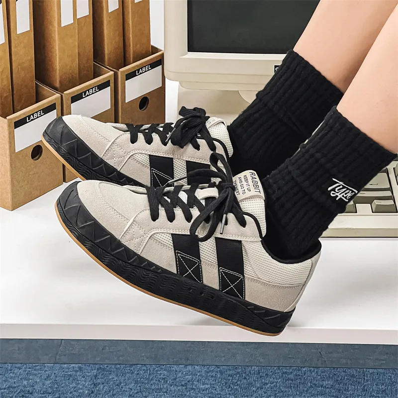 PLAY COBBLER Anti Slip Wear Resistant Skateboard Shoes Men's-6