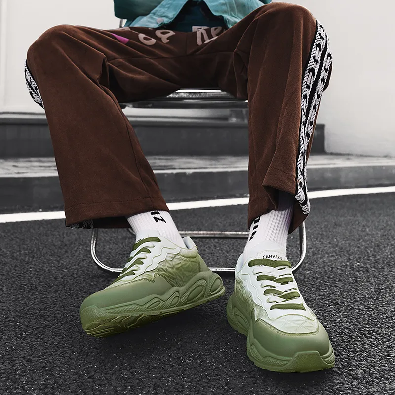 PLAY COBBLER Anti-Slip Wear-Resistant Low-Top Casual Shoes Men's-8