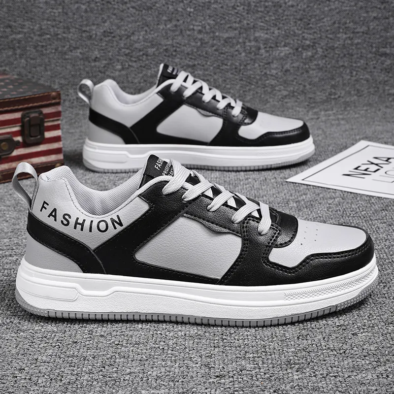 PLAY COBBLER Anti Slip Wear Resistant Low Top Skateboard Shoes Men's-5