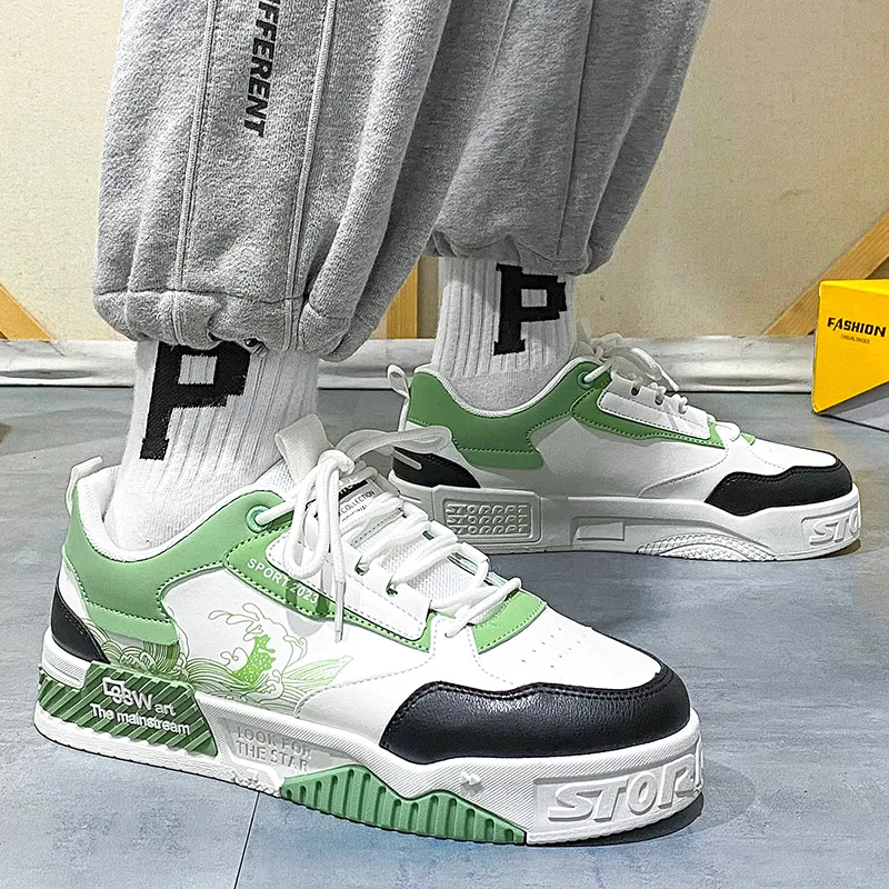 PLAY COBBLER Low-Top Skateboard Shoes Men's-9