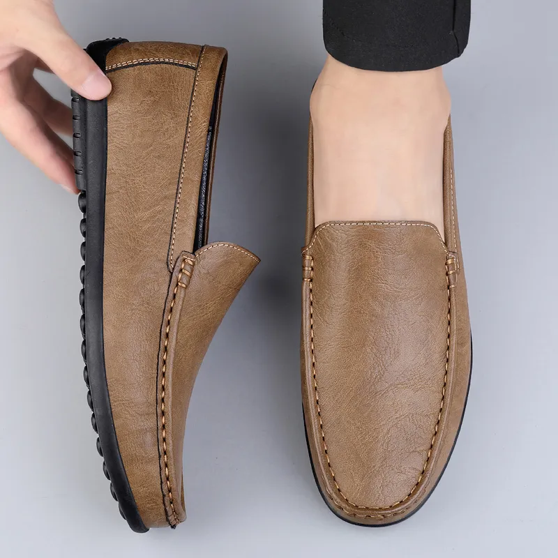 PLAY COBBLER Loafers Men Black/Brown/Gray-8