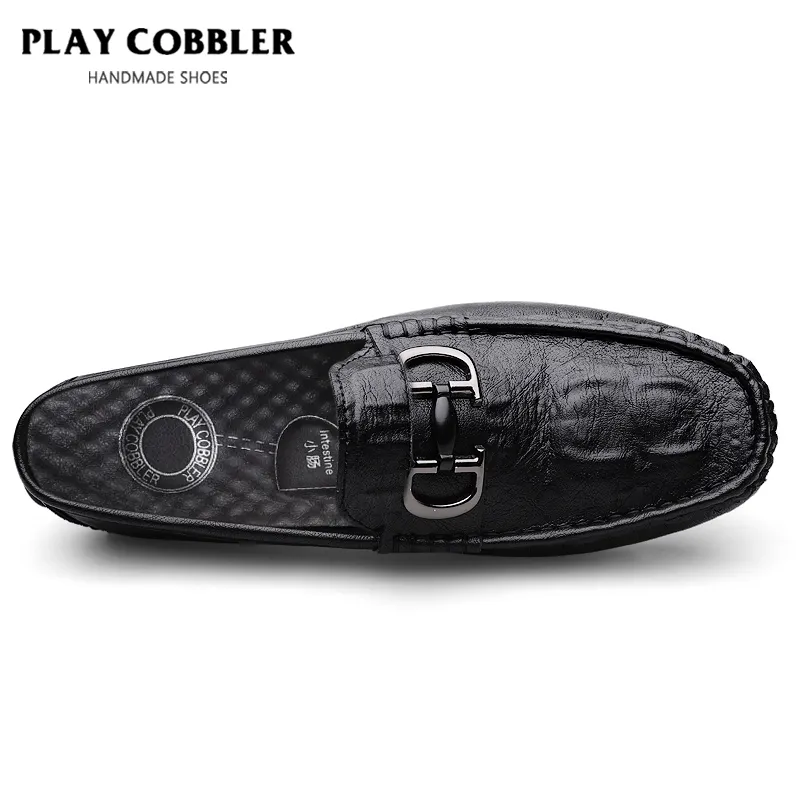 PLAY COBBLER Loafers Unisex Black/White-6