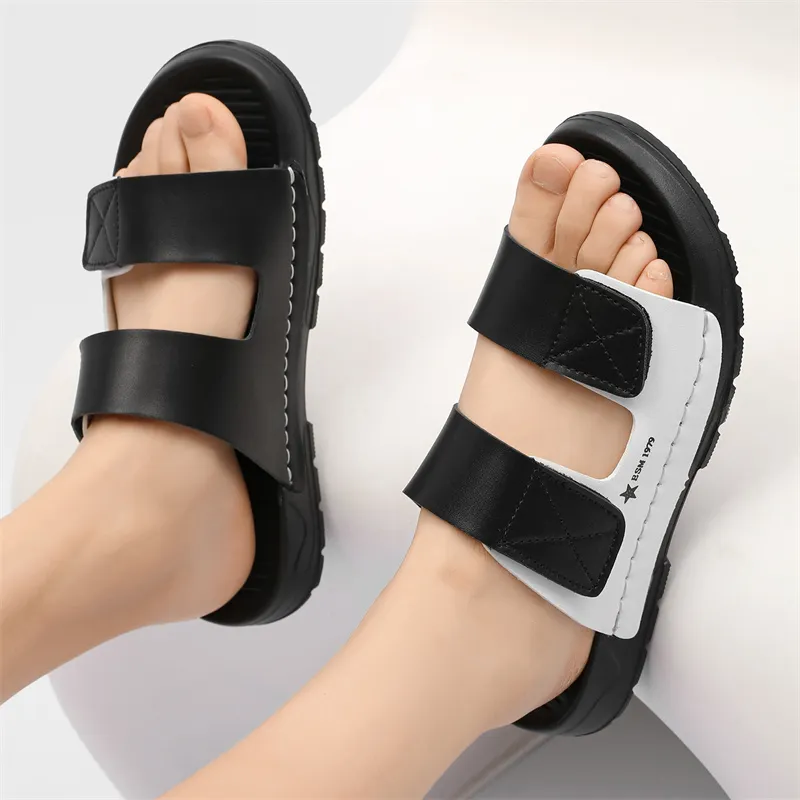 PLAY COBBLER Rubber Sole Slip Resistant Slide Slippers Men's-3