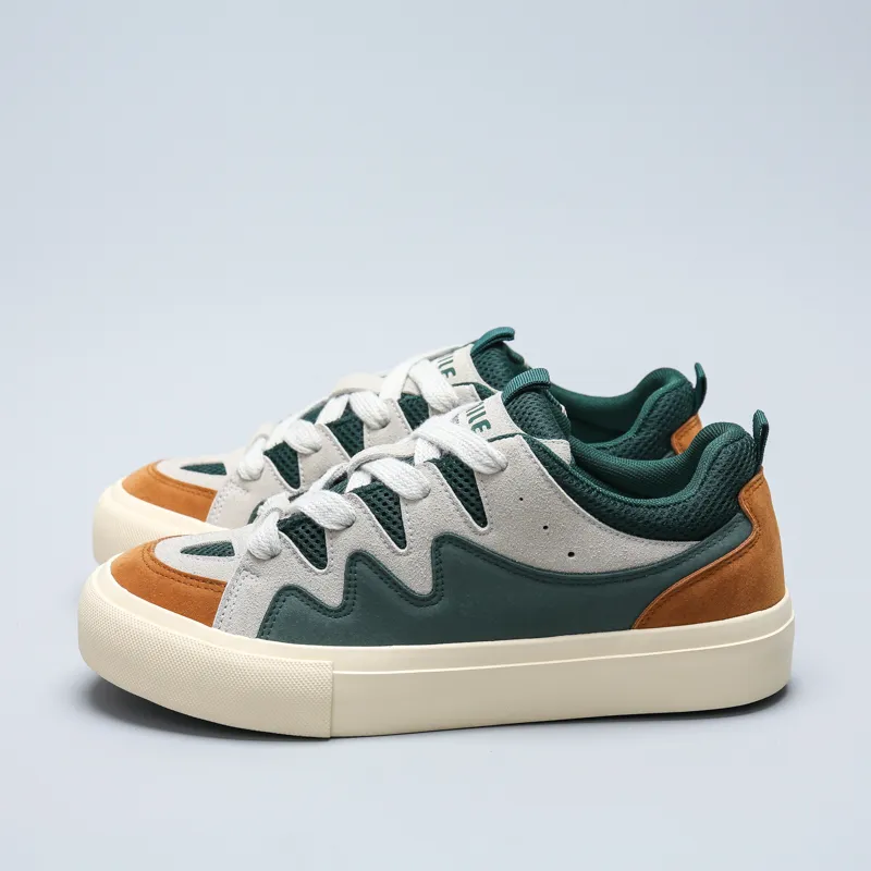 PLAY COBBLER Coverage Slip Resistant Low Top Skateboard Shoes Men's-4