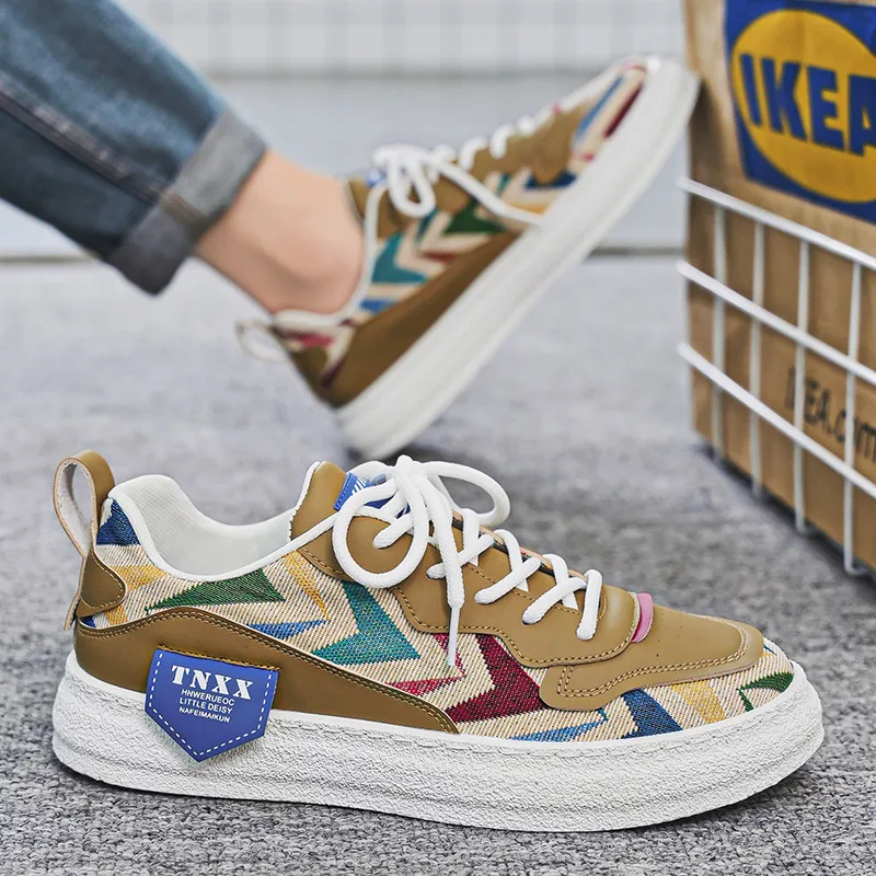 PLAY COBBLER Anti-Slip Wear-Resistant Skateboard Shoes Men's-10