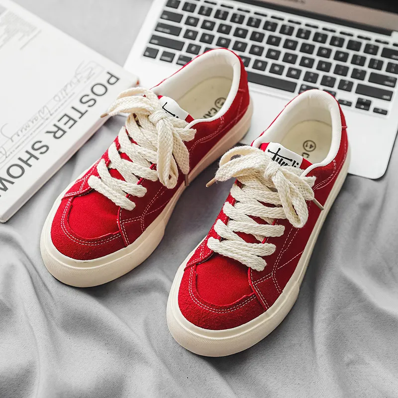 PLAY COBBLER Low Top Canvas Shoes Men's-8