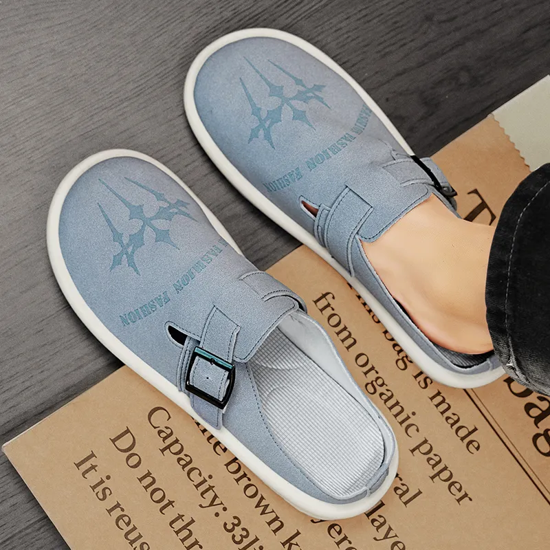 PLAY COBBLER Abrasion Resistant Quick Dry Closed Toe Slippers Men's-7