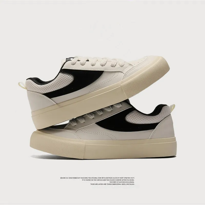 PLAY COBBLER Slip Resistant, Abrasion Resistant, Breathable Low Top Skateboard Shoes Men's-1