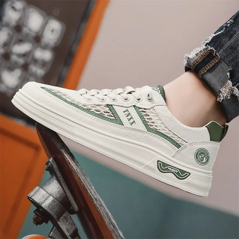 PLAY COBBLER Low Top Skateboard Shoes Men's-10