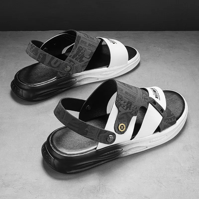 PLAY COBBLER Rubber Sole Slide Slippers Men's-5
