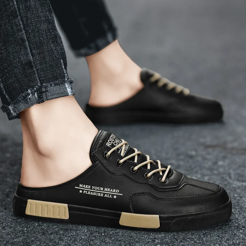 PLAY COBBLER Rubber Sole Slip Resistant Closed Toe Slippers Men's-12