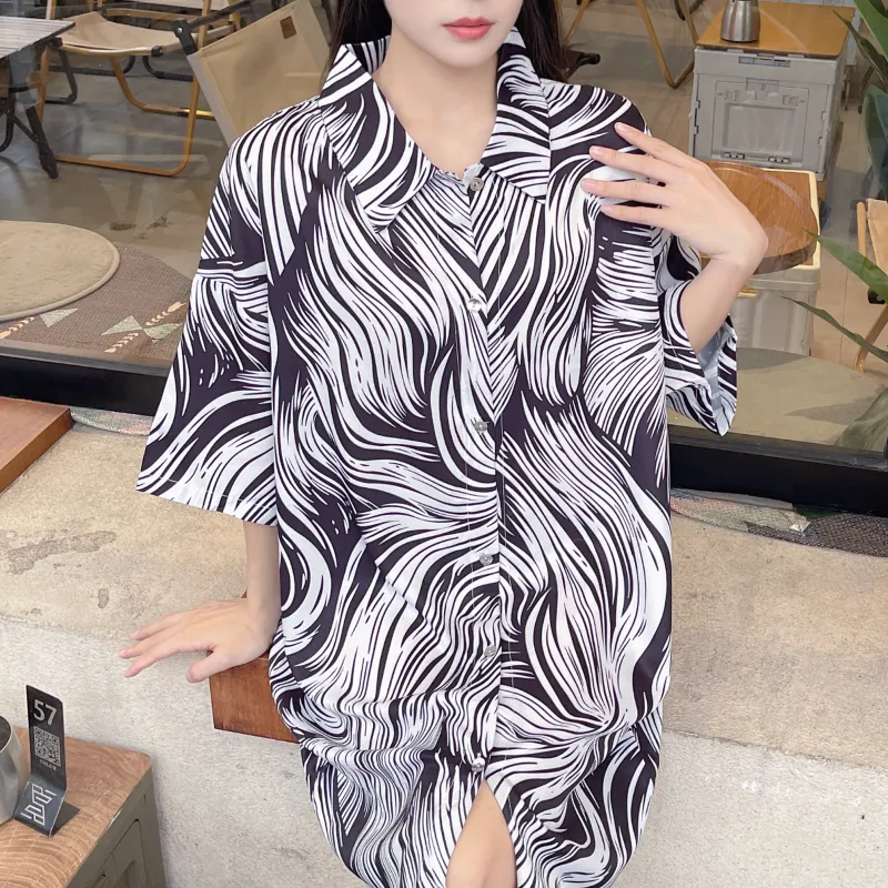 Good Fortune Nightgown Women's Black-2