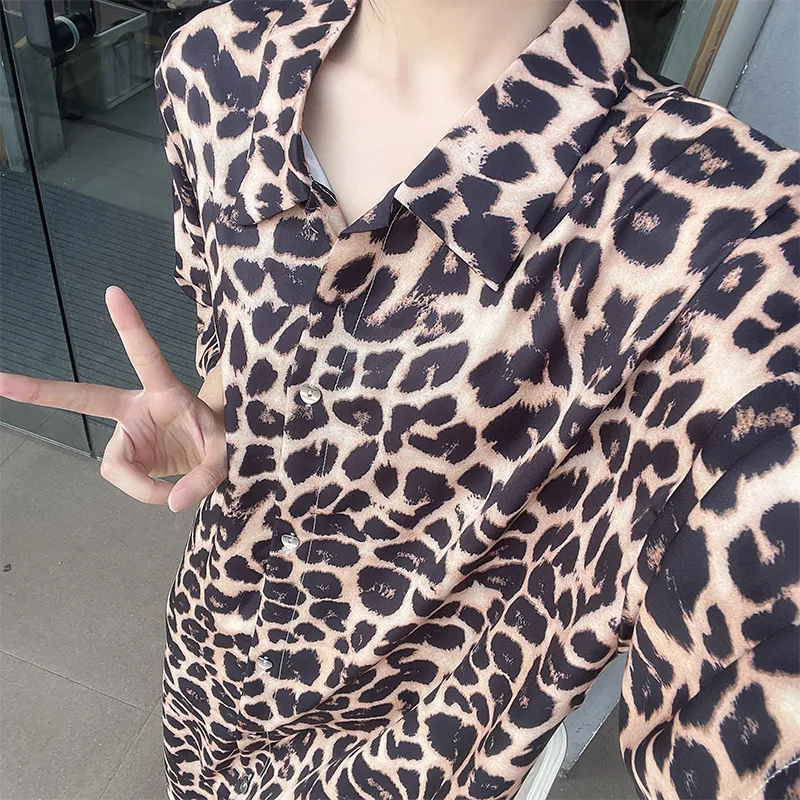 Good Fortune Nightgown Women's Leopard Print-4
