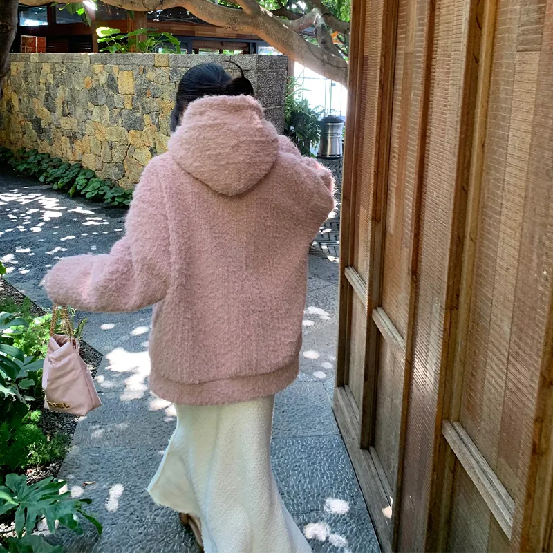 YUMOMO STAR Velvet feel Coat Women's-18