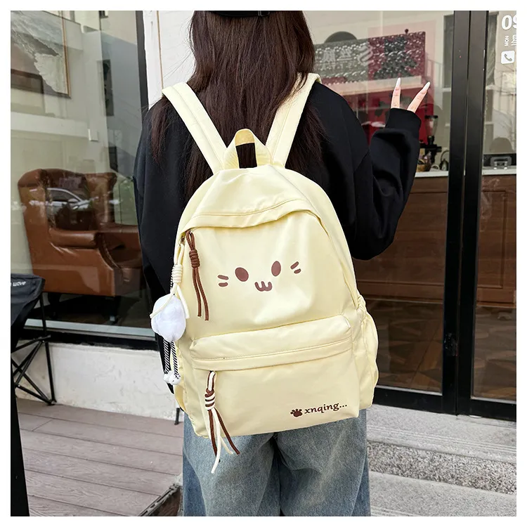 DJ.SPIRIT Nylon Backpack Regular Unisex Multicolor-1