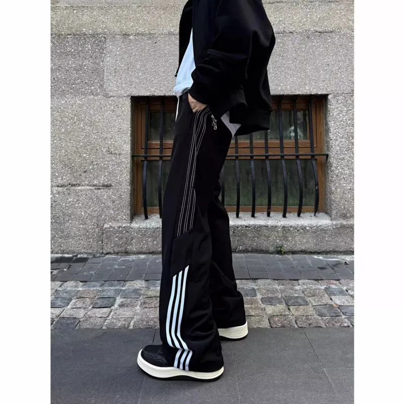 ZMHT Casual Pants Unisex Black-2