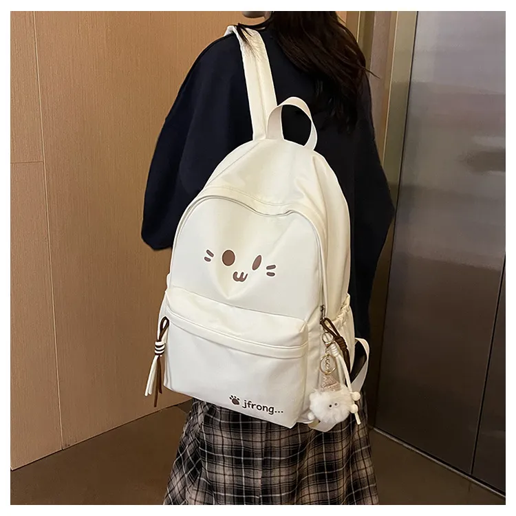 DJ.SPIRIT Nylon Backpack Regular Unisex Multicolor-5