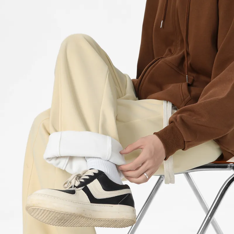 PAINT STAIN Knitted Sweatpants Unisex-23