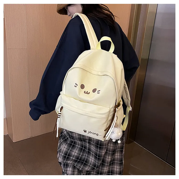 DJ.SPIRIT Nylon Backpack Regular Unisex Multicolor-3