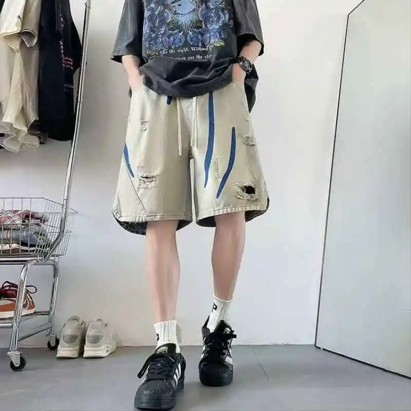 ZMHT Denim Shorts Unisex Vintage-2