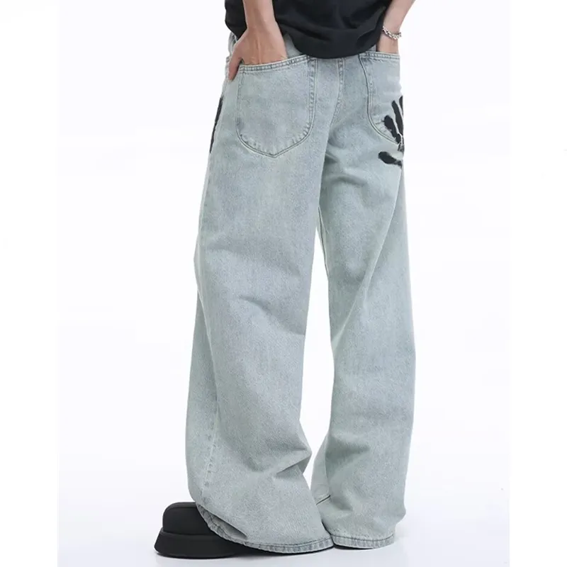 ZMHT Jeans Unisex Light Blue-4