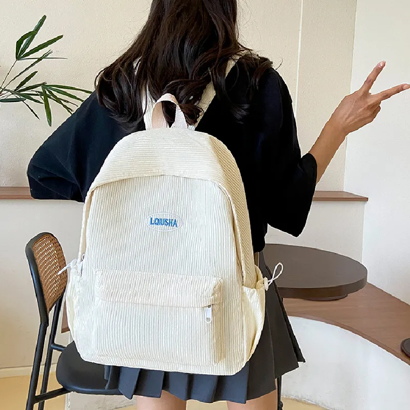 DJ.SPIRIT Nylon Backpack Unisex Multicolor-3