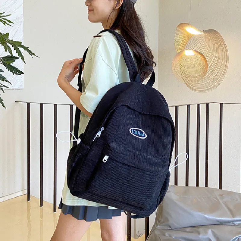 DJ.SPIRIT Nylon Backpack Unisex Multicolor-7